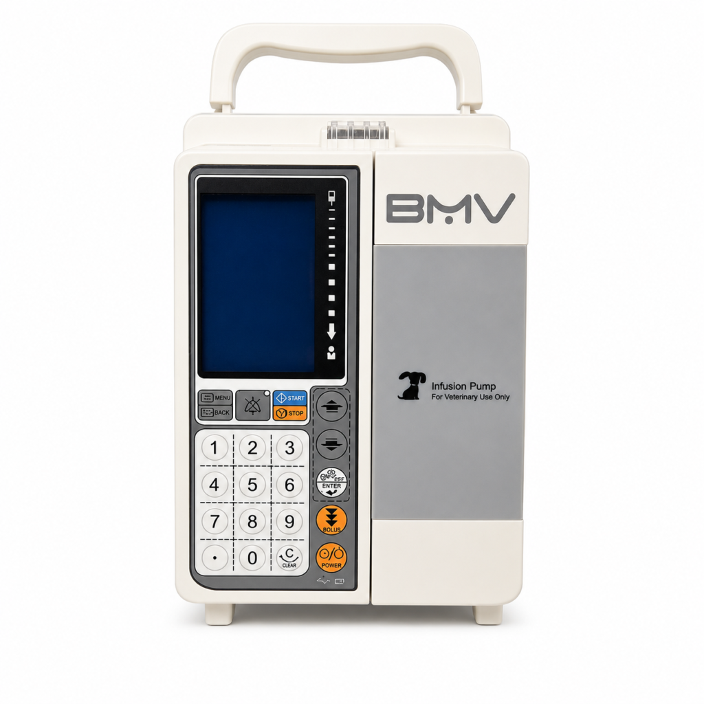 Bomba de infusão veterinária BMO 710A para administração controlada de fluidos