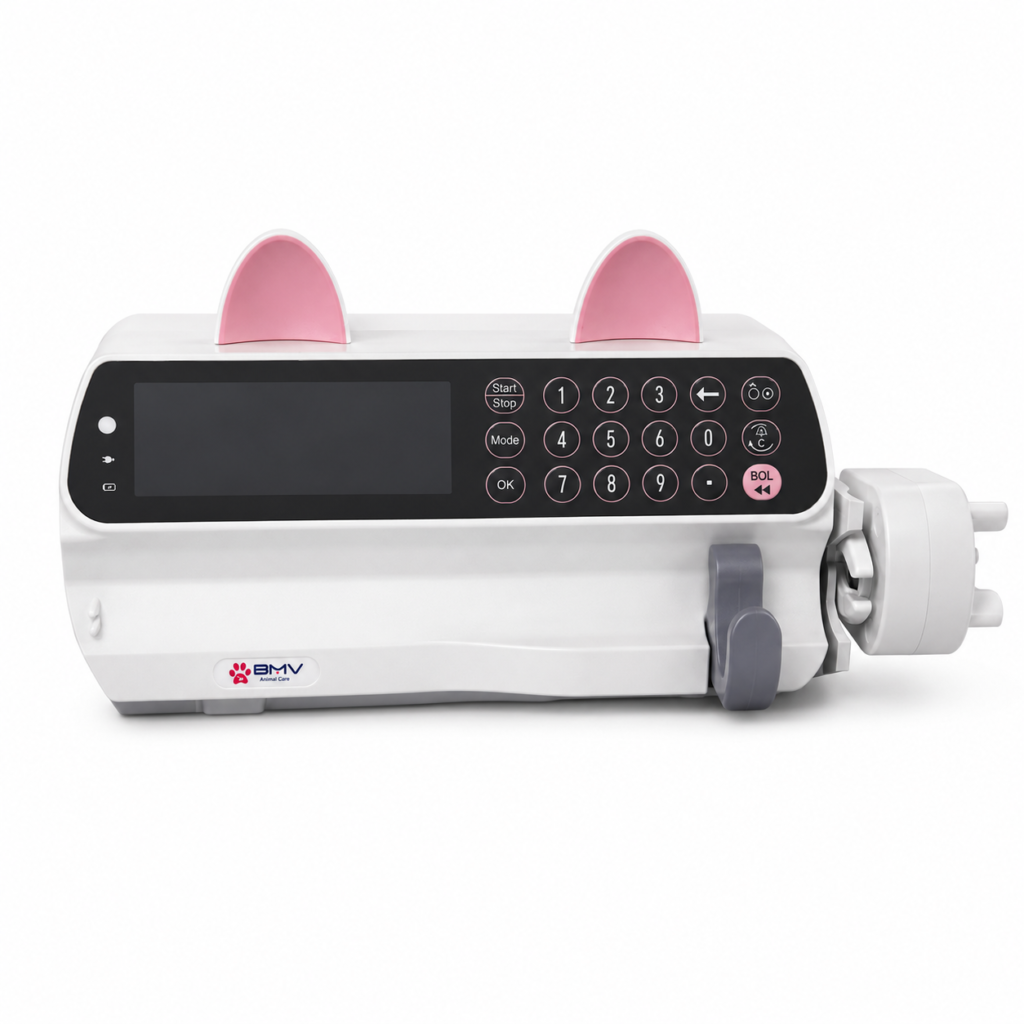 Bomba de seringa veterinária X-PUMP S8 BMV para pequenos volumes